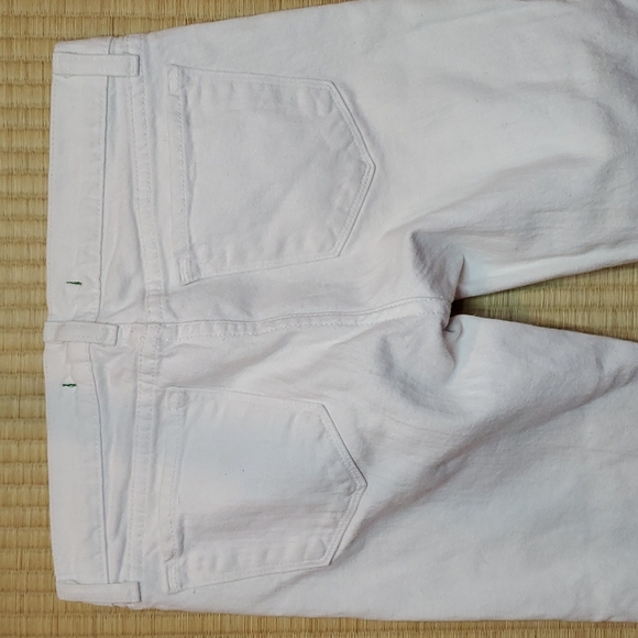 J Brand 914 Slim Straight Cigarette 5-pocket Jean, White, sz 25-26 - Picture 6 of 11